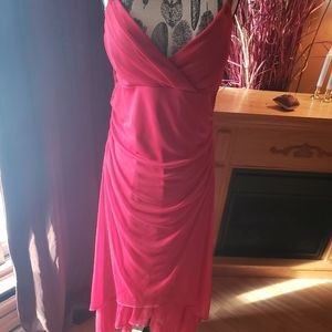 Jolie Ruby Red Cocktail Dress